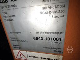 ABB (10x) IRB 6640 M2004 / IRB 6640-235/2.55