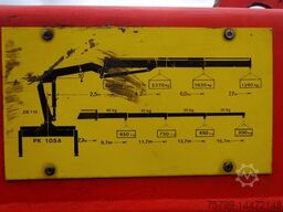 MERCEDES-BENZ 1833 Axor Kipper mit Kran Wechselsytem