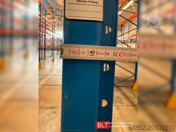 ca. 18,5 lfm Stow Palettenregale H:700cm 3200 kg Fachlast Boden +3 , Hochregale