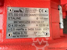 Pompa KSB ETALINE ETL  silnik Siemens 0.55 kW EX ATEX