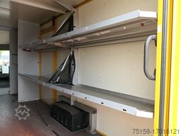 mercedes-benz SPRINTER 310 CDI MAXI EURO-5 KOFFER REGALE KAMERA DURCHGANG COC