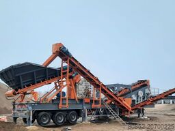 Polygonmach Mobile impact crusher with screen 1200x1000mm w...