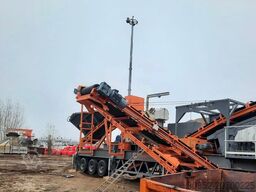 Polygonmach Mobile impact crusher with screen 1200x1000mm w...