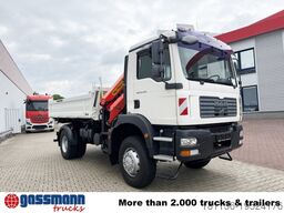 MAN TGM 18.240 4x4 BB mit Kran Palfinger PK9501