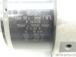 GMN TSSV 170 s - 12000 / 18 A SN: R 237633 - ! -
