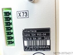 Heidenhain 324 955-04 Interfaceplatine SN: 8 154 289 - generalüberholt mit 3 Monaten Gewährleistung-