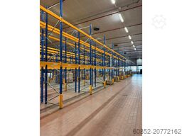 100,80 lfm Jungheinrich MPB Palettenrega H: 500cm, Fachlast: 2100 kg