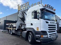 Scania R 450 + HIAB 422 E-6---6X EXT.+ EURO 6 + 6X2 + ...