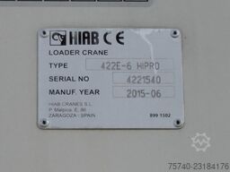 Scania R 450 + HIAB 422 E-6---6X EXT.+ EURO 6 + 6X2 + ...