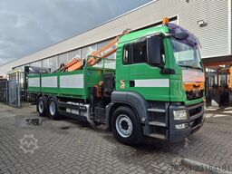 MAN TGS 26.400 6X2 Pritsche/ Crane Terex 210.2-A13 ...