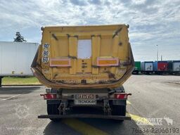 Tecnokar Semitrailer Tipper Steel half pipe body