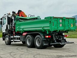 RENAULT C 430 *KIPPER 5,10 m + PK 16001 - K B* 6x4