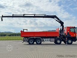 RENAULT C 430 *KIPPER 6,80m* HIAB X-HIDUO 188 ES-4 * 8x4
