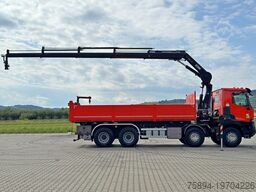 RENAULT C 430 *KIPPER 6,80m* HIAB X-HIDUO 188 ES-4 * 8x4