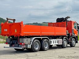 RENAULT C 430 *KIPPER 6,80m* HIAB X-HIDUO 188 ES-4 * 8x4