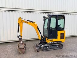 JCB 16C-1 /2021 BJ/829 H/verbr. Laufwerk/3xLöffel