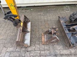 JCB 16C-1 /2022 BJ/ 991 H / verbr. Laufwerk/2xLöffel