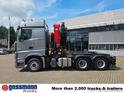 Mercedes-Benz Arocs 2653 6x4, Kran HMF 4020, Funk, Retarder