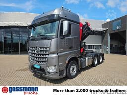 Mercedes-Benz Arocs 2653 6x4, Kran HMF 4020, Funk, Retarder