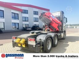 Mercedes-Benz Arocs 2653 6x4, Kran HMF 4020, Funk, Retarder