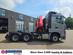 Mercedes-Benz Arocs 2653 6x4, Kran HMF 4020, Funk, Retarder