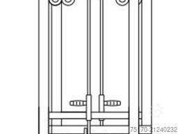 Kinshofer Palettenzange / Zange KM 332 V - 1100 / NEU lagern