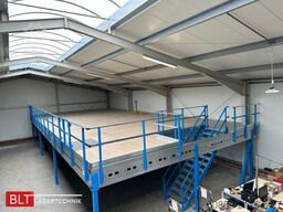 5x15m Lagerbühne , Belastung : 500kg/qm Unterkante: 3m ,ca. 75qm , Systembühne