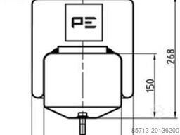 Volvo Pneumatische vering balg achteraan rechts