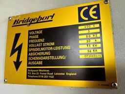 BRIDGEPORT VMC 1000 22 Digital