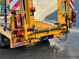 LANGENDORF TUE 40 4.Achser Tieflader-Anhänger, Radmulden