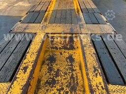 LANGENDORF TUE 40 4.Achser Tieflader-Anhänger, Radmulden