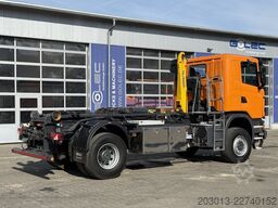SCANIA G410 4x4 Abrollkip Palfinger + Winterdienst