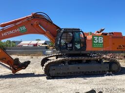 Hitachi ZX870-5G with quickcoupler and 2 buckets