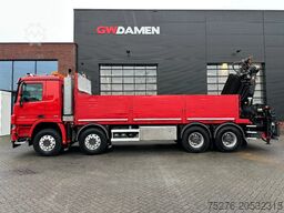 Mercedes-Benz Actros 4151 V8 8x4 Hiab 477 E-6, Winch Euro 5