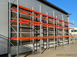 ca. 14 lfm. Palettenregale H: 500cm Fachlast: 4500 kg , 60 Palettenplätze