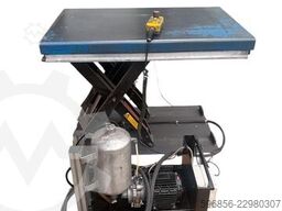 Podnośnik nożycowy hydrauliczny 500 kg 230/400V Stół podnoszący