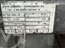 Podnośnik nożycowy hydrauliczny 500 kg 230/400V Stół podnoszący
