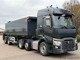 Renault T480 6x2 trekker 262dkm!! TRAILER WITH CRANE FO...