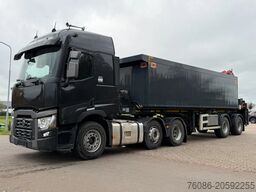 Renault T480 6x2 trekker 262dkm!! TRAILER WITH CRANE FO...