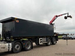 AJK KRAANTRAILER MET RADIO REMOTE VOOR ZAND!!