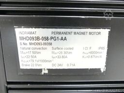 Indramat MHD093B-058-PG1-AA SN:MHD093-09358 mit 12 Monate Gewährleistung
