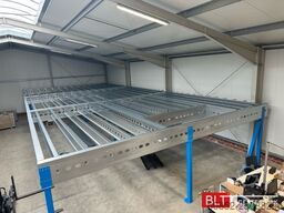10x10m Lagerbühne , Belastung : 500kg/qm Unterkante: 3m ,ca. 100qm , Systembühne