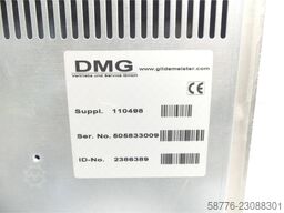 DMG 1100498 Monitor mit Tastatur ID: 2386389 SN: 505833009