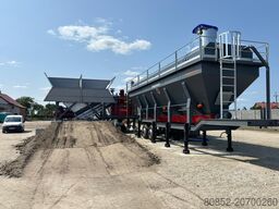 Polygonmach 60m3/h small site type batching plant