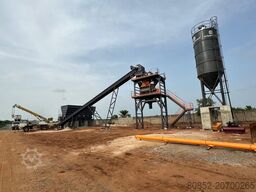 Polygonmach PSC100 100m3/hour fixed concrete plant