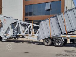 Polygonmach PMC 100m3/hour mobile concrete batching plant