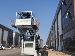 Polygonmach PMC 100m3/hour mobile concrete batching plant