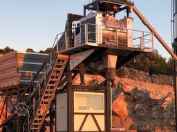 Polygonmach PMC 100m3/hour mobile concrete batching plant