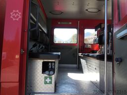 Mercedes-Benz 1124 AF LF 16 Löschfahrzeug Schlauchhaspel Metz Pumpe Feuerwehr