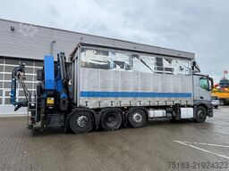 MERCEDES-BENZ Antos 3245 8x2/4 Pritsche Heckkran 42m/to, Jib,